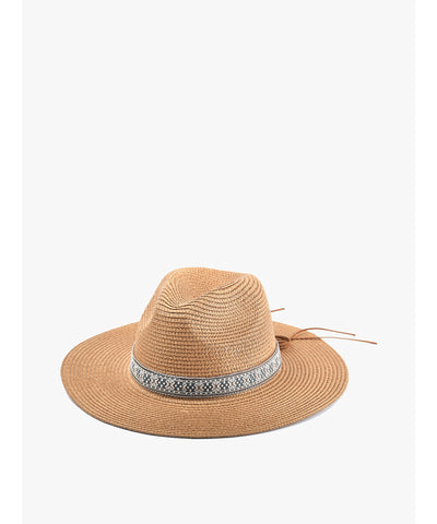 Fiona Straw Hat - Natural