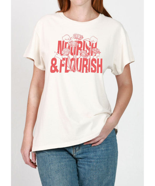 Nourish & Flourish Graphic Tee