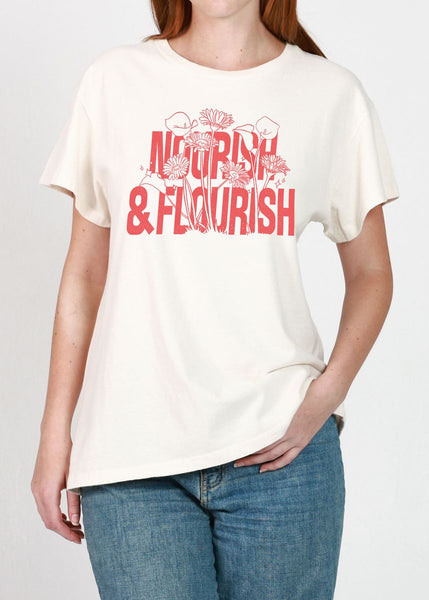 Nourish & Flourish Graphic Tee