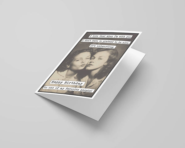Greeting Card - Funny Birthday