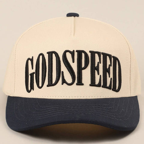 GODSPEED Embroidered Trucker Hat - Black