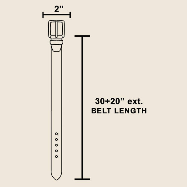 Langley Oval Concho Chain Belt