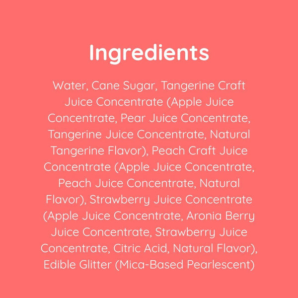 Glitter Sangria Cocktail Mix/Syrup, 16 fl oz