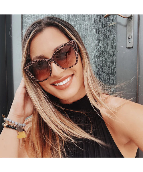 DIFF Sunglasses - Becky II Leopard