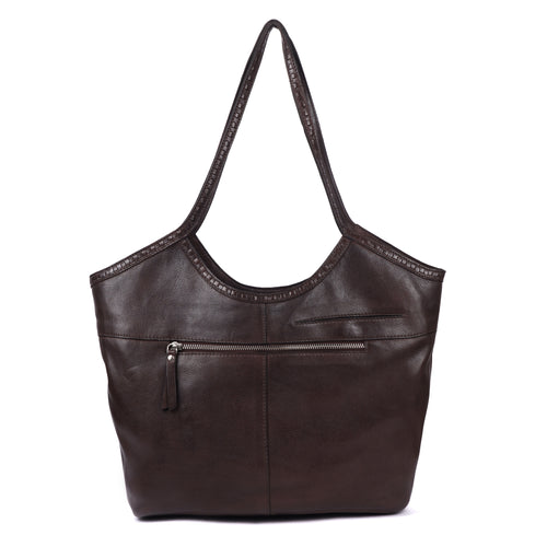 Francesca Leather Tote Bag