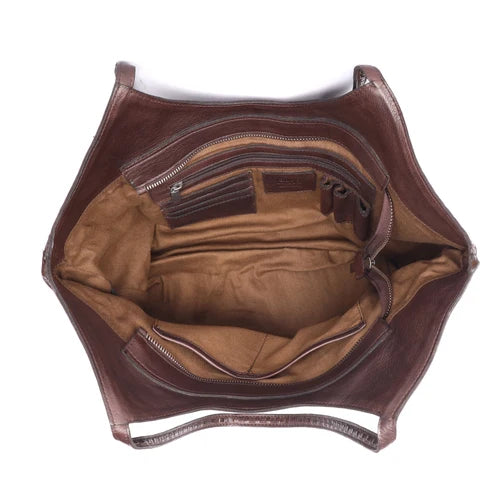 Francesca Leather Tote Bag