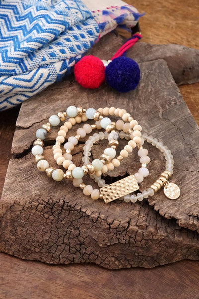 Estonia Beaded Bracelet Stack