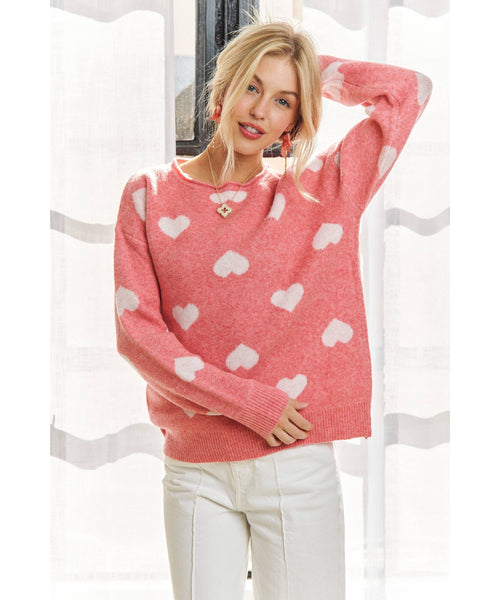 Heart On My Sleeve Sweater