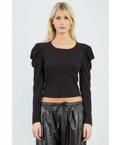 Celine Ribbed Long Sleeve