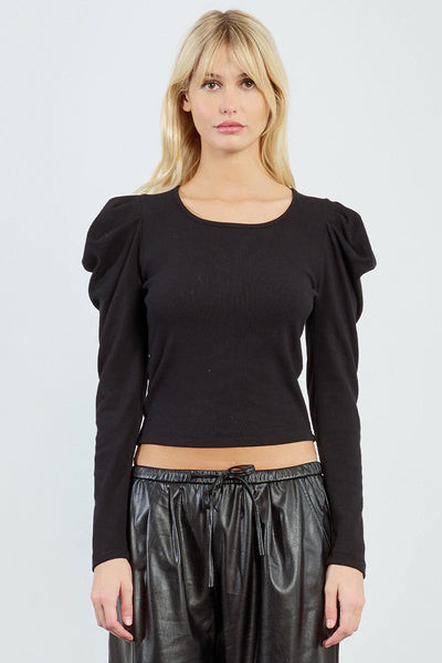 Celine Ribbed Long Sleeve