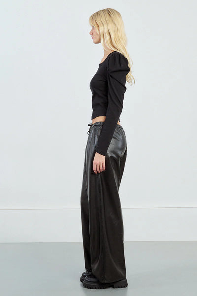 Celine Ribbed Long Sleeve