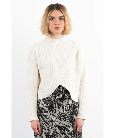 Isabelle Cable Knit Sweater