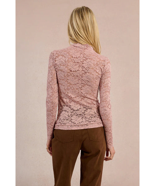 Shirin Lace Top - Blush
