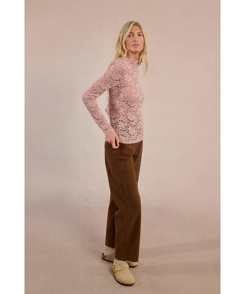 Shirin Lace Top - Blush