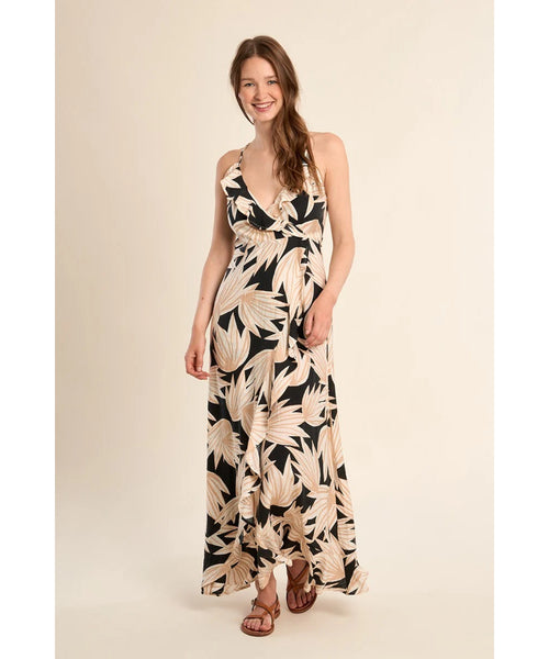 Meena Strap Back Maxi Dress