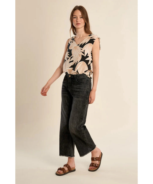 Paradise Tie Shoulder Tank Top