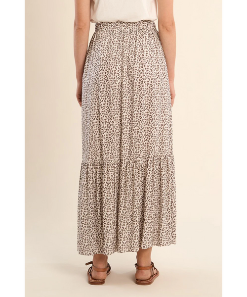 Ella Leopard Print Skirt