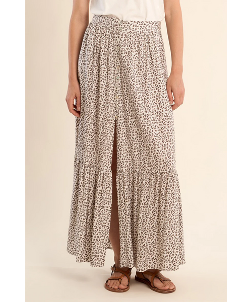 Ella Leopard Print Skirt