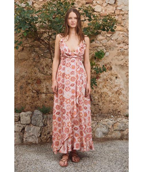 Moana Printed Maxi Dress