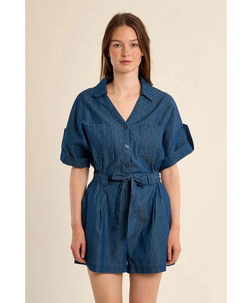 Rookie Denim Romper