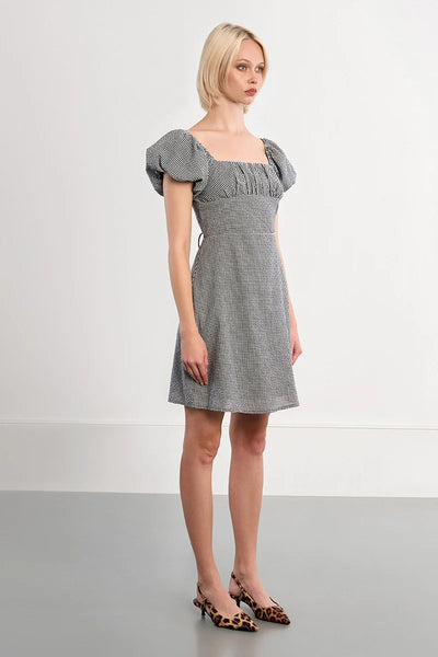 Rumor Balloon Sleeved Mini Dress