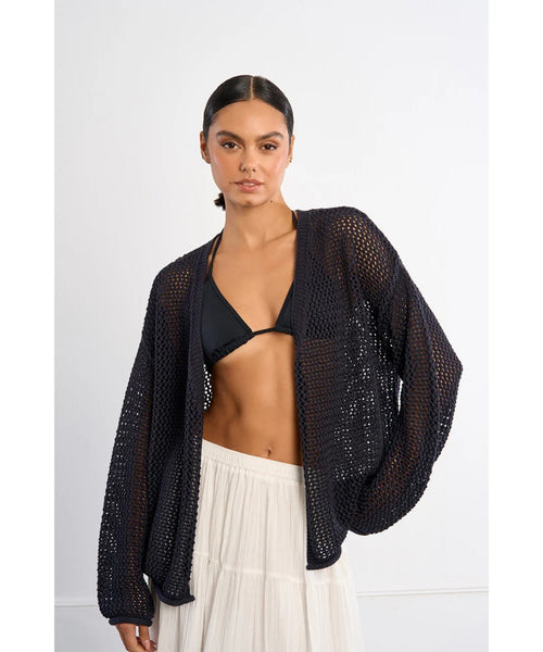 Summer Open Knit Cardigan