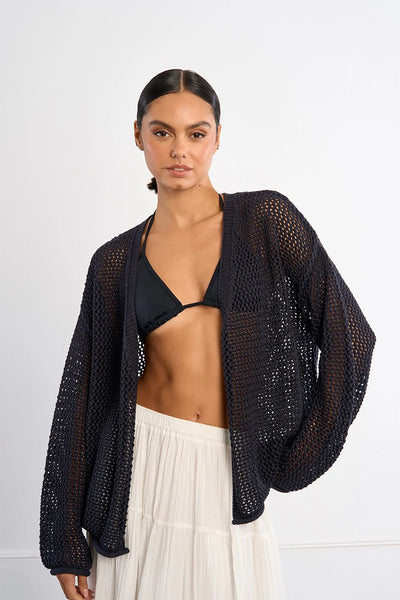 Summer Open Knit Cardigan