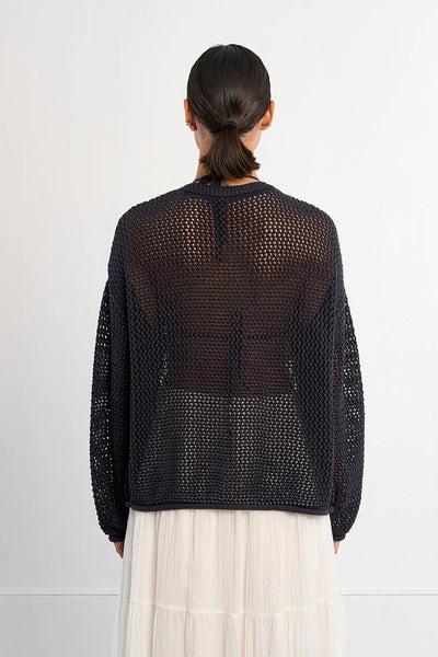Summer Open Knit Cardigan