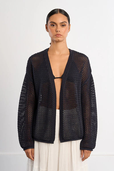 Summer Open Knit Cardigan