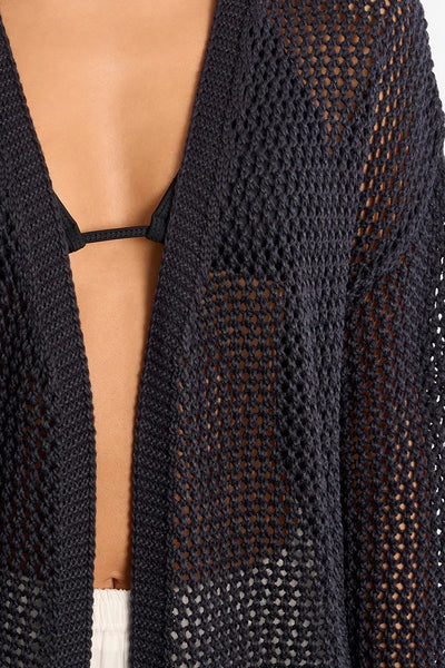 Summer Open Knit Cardigan