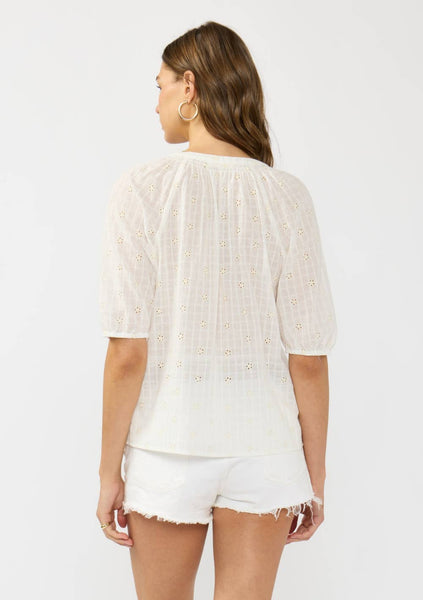 Calliope Puff Sleeve Button Down Blouse