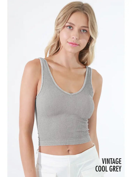 Vintage Crop Top - 8 Colors