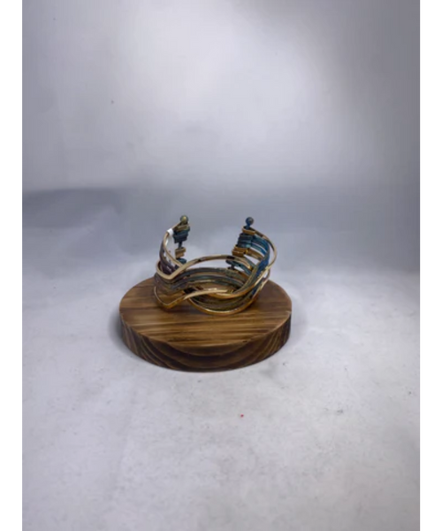 Crossover Cuff Bracelet