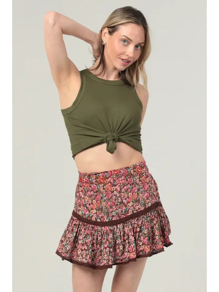 Reichart Floral Skort