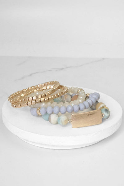 Krakow Boho Beaded Bracelet Stack