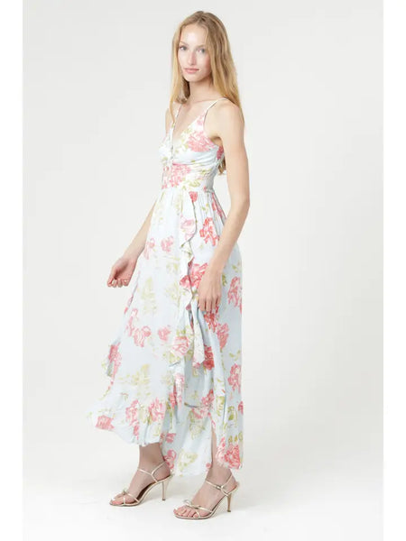 Zinnia Floral Maxi Dress