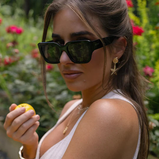 Diff Sunglasses - Loren Black & Grey