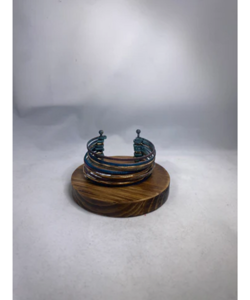 Metal Bands Cuff Bracelet