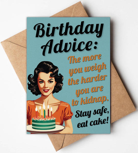 Greeting Card - Funny Birthday