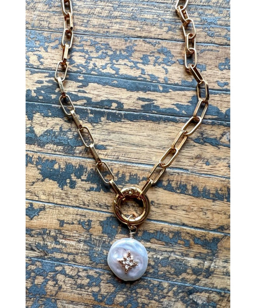 Pearl Star Necklace