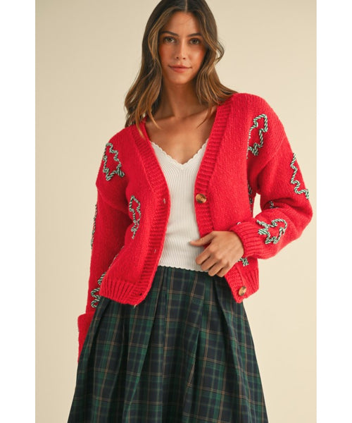 Deck the Halls Christmas Cardigan