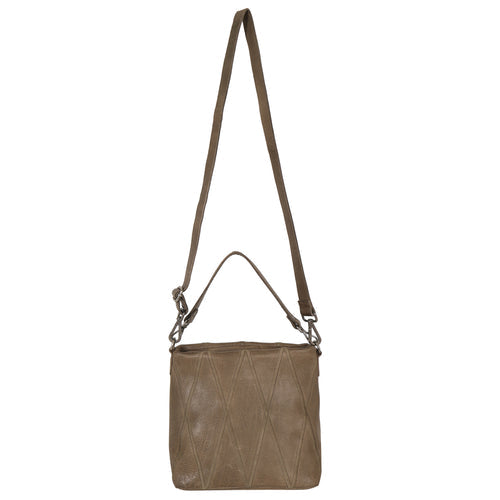 Ivan Diamond Leather Crossbody Bag