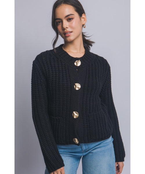 Suze Chunky Knit Cardigan