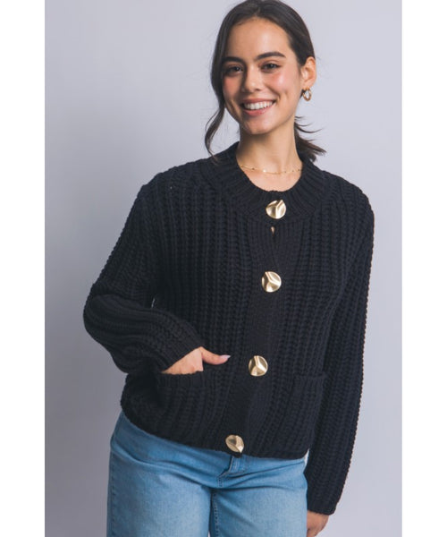 Suze Chunky Knit Cardigan