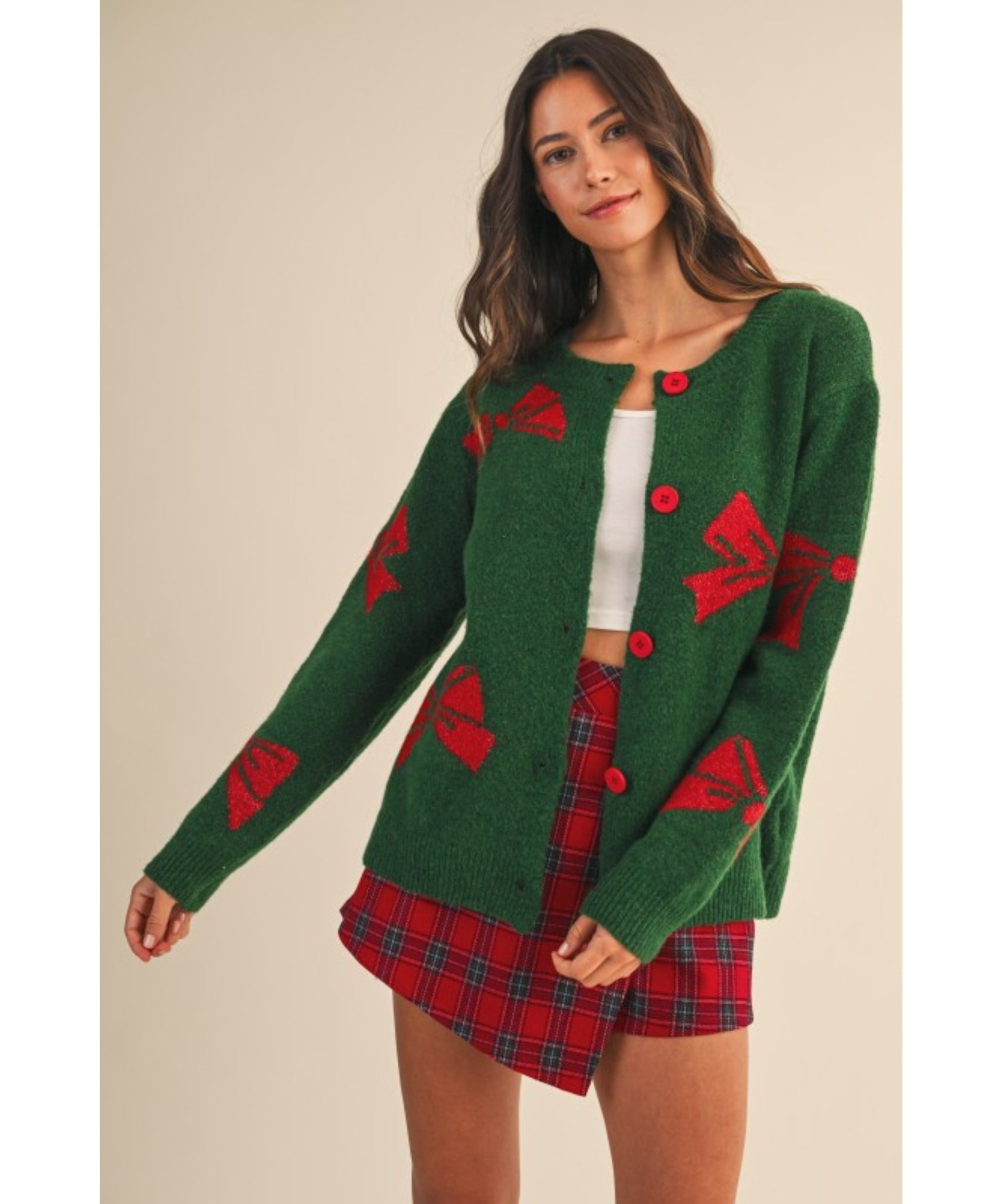 Put a Bow on it Christmas Cardigan