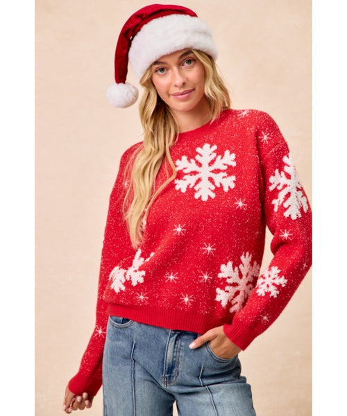 Seasons Snowflake Sweater