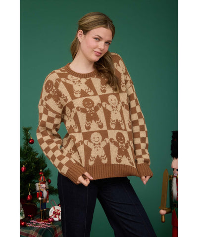 Gingerbread Man Sweater