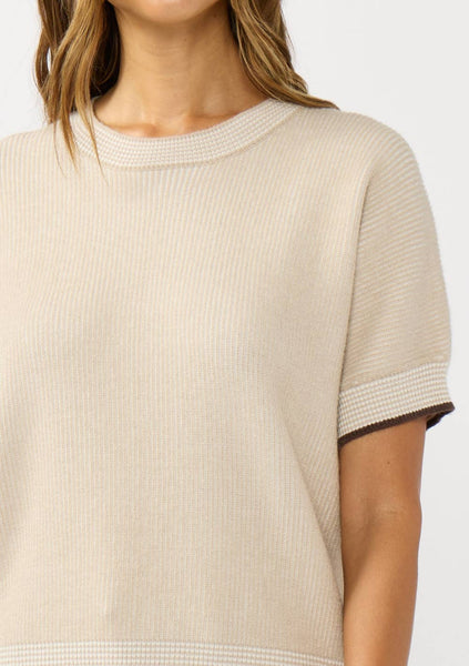 Ella Short Sleeve Crewneck Top