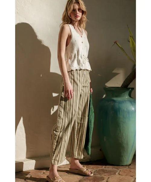 Rosa Scallop Hem Knit Top