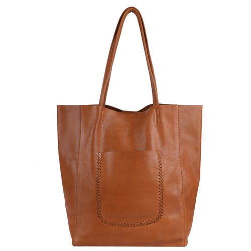 Gabby Leather Tote Bag
